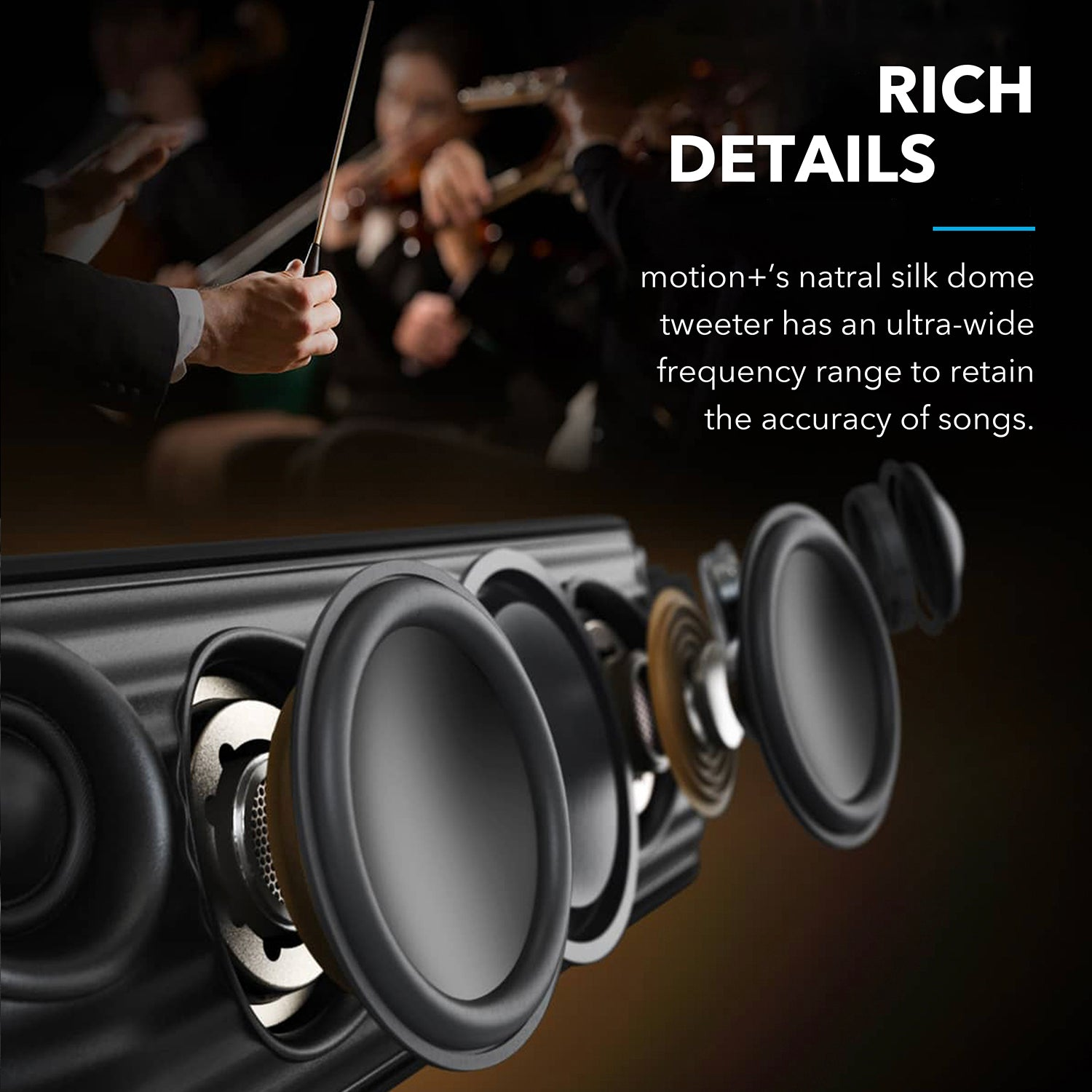 Anker Soundcore Motion+ | Portable Speaker with Intense Bass Anker Soundcore Motion+ | Portable Speaker with Intense Bass